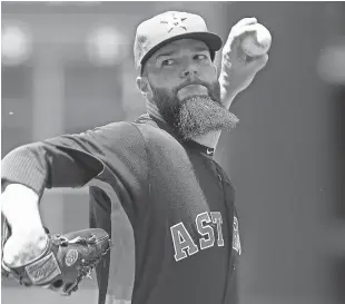  ?? THOMAS B. SHEA, USA TODAY SPORTS ?? Dallas Keuchel leads the AL in ERA and is chasing a second Cy Young Award.