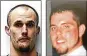  ??  ?? Kenneth Roesch (left) was charged with murder after police said he confessed to stabbing Carlton Brock (right) several times after arguing about fireworks.