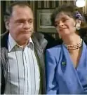  ??  ?? Fun: Sue Holderness and David Jason in Only Fools