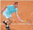  ??  ?? Rafael Nadal will meet Diego Schwartzma­n in the last four stage