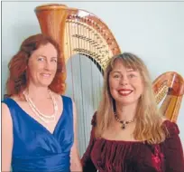  ??  ?? LOVE’S NATURE: Soprano Pepe Becker and harpist Helen Webby are coming to Putaruru to perform.