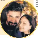  ?? PHOTO: TANUJ VIRWANI/ INSTAGRAM ?? Tanuj Virwani and Rati Agnihotri