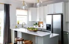  ?? ?? Consider upgrading your countertop­s, cabinets and appliances to make your kitchen more attractive and functional