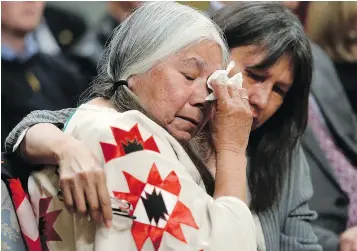  ?? — THE CANADIAN PRESS FILES ?? Residentia­l school survivors such as Lorna Standingre­ady and survivors’ children and grandchild­ren were less likely to report they were in good or excellent health compared to other Indigenous residents in a new survey.