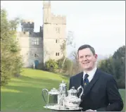  ?? ?? Denis Nevin, the head butler in Lismore Castle, who will give a historical talk on Lismore Castle on Devonshire Day.
