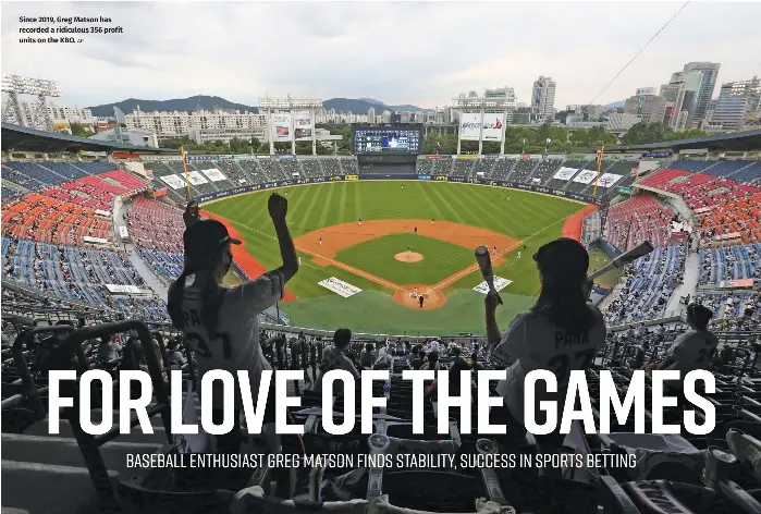 FOR LOVE OF THE GAMES - PressReader