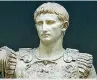  ??  ?? Augusto, imperatore romano: «Visual Capitalist» stima un patrimonio di 4.600 miliardi di dollari