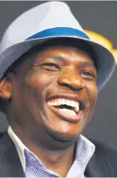  ??  ?? RESILIENT. Hlaudi Motsoeneng will apply for his old job as SABC COO once the post is advertised and he has the support of board chairperso­n Prof Mbulaheni Maguvhe. Picture Neil McCartney