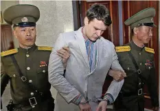  ?? AP ?? Otto Warmbier fiel in Nordkorea ins Koma und starb in den USA.