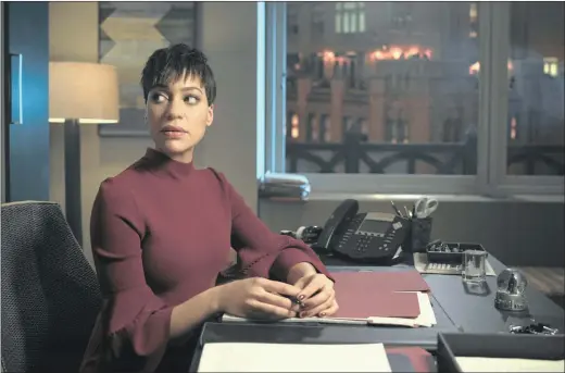  ??  ?? Cush Jumbo is an acting revelation as Lucca Quinn in the legal drama, The Good Fight.