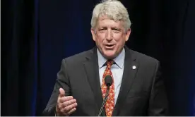  ??  ?? Virginia’s attorney general, Mark Herring, said he was ‘deeply, deeply sorry for the pain that I cause with this revelation’. Photograph: Joshua Roberts/Reuters