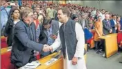  ?? PTI ?? ■ Congress president Rahul Gandhi during a session at the London School of Economics on Saturday.