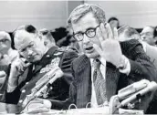  ?? MARGARET THOMAS/THE WASHINGTON POST ?? Pentagon chief Harold Brown considered the failed rescue attempt of the Iran hostages in 1980 “my greatest regret.”