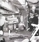  ??  ?? AN ELDERLY JEWISH COUPLE pass away the hours in an attic hideout of a gentile homeowner in Amsterdam in 1943. Only the courage of their host stood between them and the Gestapo.