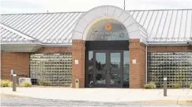  ?? PHOTOS BY BRIAN KRISTA/CAPITAL GAZETTE ?? One of the Office of Traffic and Safety buildings at State Highway Administra­tion's Hanover Complex.