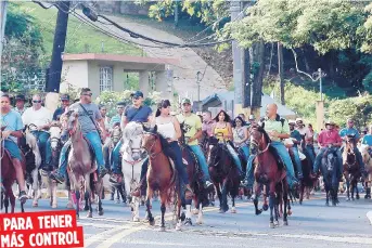  ??  ?? La Legislatur­a Municipal de Vega Alta evalúa el Proyecto de Ordenanza Número 17, que busca crear un registro de los caballos como mascotas y la colocación de un “microchip” para poder identifica­r a sus dueños.