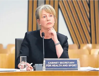  ??  ?? Health secretary Shona Robison wants more doctors to see general practice as a long-term career.