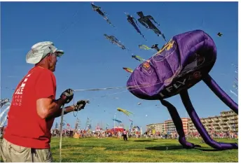  ?? ©Yann Pelcat. ?? Les plus grands cerfs-volants seront de la fête du 10 au 18 septembre, à Dieppe