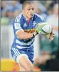  ??  ?? JUAN DE JONGH: Captain for Highlander­s match