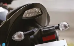  ??  ?? 2. Halogen turn indicators look outdated compared to the LED tail lamp