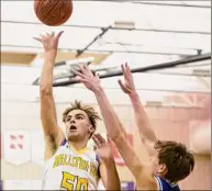  ?? Jenn March / Special to the Times Union ?? Ballston Spa's Nick Verdile has helped the Scotties to the top spot in this week’s Class AA rankings. Ballston Spa starts its quest for a sectional title Sunday night against Colonie at Hudson Valley Community College.