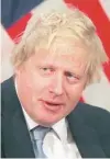  ??  ?? Boris Johnson