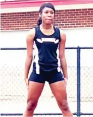  ?? ?? Indya Sparks has performed well for the Lady Jackets in several events. (Submitted photo)