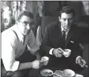  ??  ?? Bakery customers the Kray twins and Old Montague Street in the 1960s