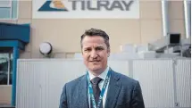  ?? CHAD HIPOLITO THE CANADIAN PRESS ?? Tilray president Brendan Kennedy says the firm has got approval from the U.S. to export a medical cannabis product south for a one-year test.