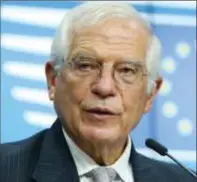  ?? ?? AB dış İlişkiler ve Güvenlik Politikası Yüksek temsilcisi Josep Borrell.