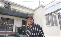  ?? ASSOCIATED PRESS FILES ?? Sylvester Francis, owner of the Backstreet Cultural Museum, celebrates the 10th anniversar­y to the museum in New Orleans in 2009. Francis died Tuesday at age 73.