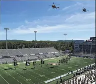  ?? Mike Lawrie / Getty Images ?? West Point’s Michie Stadium will host this year’s Army-Navy football game on Saturday.