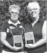  ?? Photo contribute­d ?? Twin Lakes Golf Resort ladies’ club championsh­ip winners were Bernice Moody, right (low gross) and LouAnne Gowing (low net).