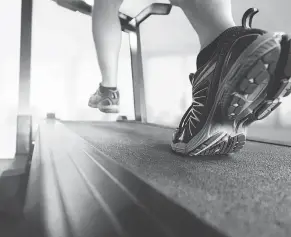  ?? GETTY IMAGES ?? Even the most dedicated exercisers struggle to stay on track every now and again; the difference is they see interrupti­ons to their routine as temporary, not permanent.