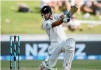  ?? PHOTOSPORT ?? After a dominant test series with the bat, Colin de Grandhomme will miss the one-day series opener against West Indies after the sudden death of his father.