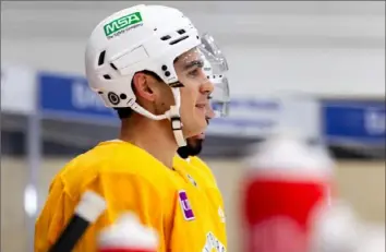  ?? Pittsburgh Penguins ?? Penguins defenseman Jack St. Ivany takes part in Friday afternoon's practice at UPMC Lemieux Sports Complex in Cranberry.