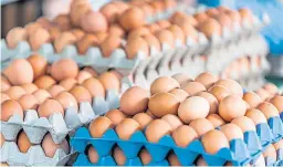  ?? Picture: Shuttersto­ck. ?? The usual pick-up in demand for eggs has failed to materialis­e.