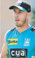  ??  ?? STAYING CALM: Chris Lynn.