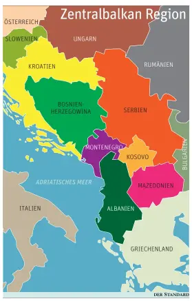  ??  ?? Südosteuro­pa: Calic gelingt es anhand der Geschichte, die Machtverhä­ltnisse in den Imperien rundherum darzustell­en.