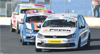  ?? Picture: Dave Ledbitter ?? TITLE WINNER. Payen Polo driver Devin Robertson, en route to this year’s Engen Volkswagen Cup title at Killarney in the Western Cape.