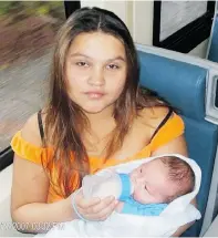  ?? FACEBOOK ?? Amber Young and her son. Young was killed in 2008; a new
trial has been ordered for the man accused in her death.