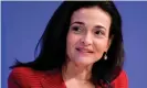  ??  ?? Sheryl Sandberg endorsed Mark Zuckerberg’s assessment that ‘sharing’ was only valuable if people were sharing data with Facebook. Photograph: Fabrice Coffrini/ AFP/Getty Images