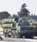  ??  ?? President Erdoğan said the first down payment for the missile system was already transferre­d to Russia.
