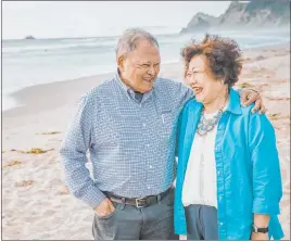  ?? Aleina Roberson Photograph­y ?? Antonio and Norma Zantua on the Oregon coast in 2019. The couple, longtime Las Vegas residents, contracted COVID-19 in mid-february. Antonio died on March 24.