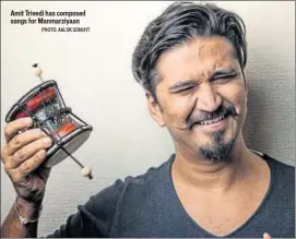  ?? PHOTO: AALOK SONI/HT ?? Amit Trivedi has composed songs for Manmarziya­an