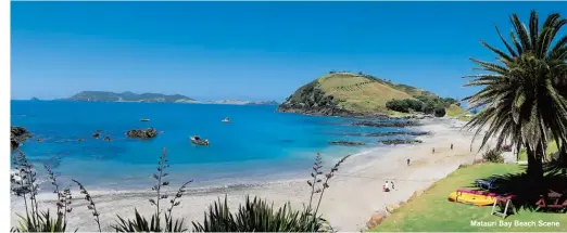  ??  ?? Matauri Bay Beach Scene