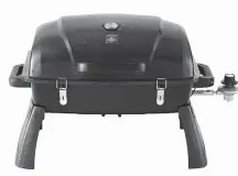  ??  ?? GREAT GRILL Sure, cooking over a campfire is fun, but it’s not always convenient (or, during forest fire season, legal). For those times, you need a handy portable gas grill, like the Tera Gear AMI barbecue from Superstore. REAL CANADIAN SUPERSTORE | $59