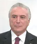  ??  ?? Temer: vídeo nas redes sociais