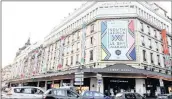  ??  ?? CHIC: The upmarket French department store Galeries Lafayette, which is celebratin­g African art and design.