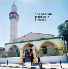  ?? ?? The Köprülü Mosque in Limassol